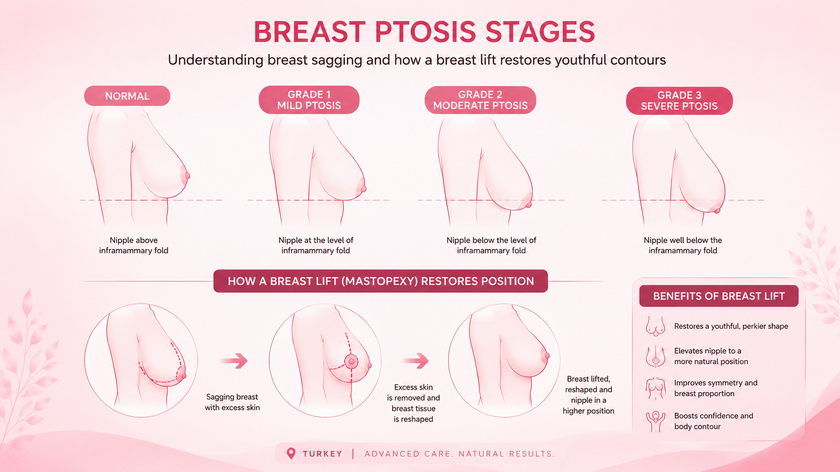 breast lift treatment in turkey. cost of breast lift in turkey